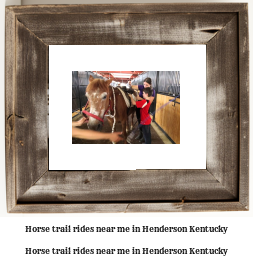 horse trail rides near me in Henderson, Kentucky